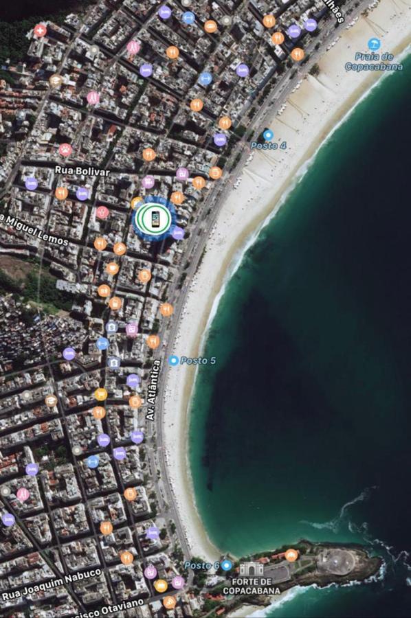 Copacabana Rio Praia 2 Рио де Жанейро Екстериор снимка